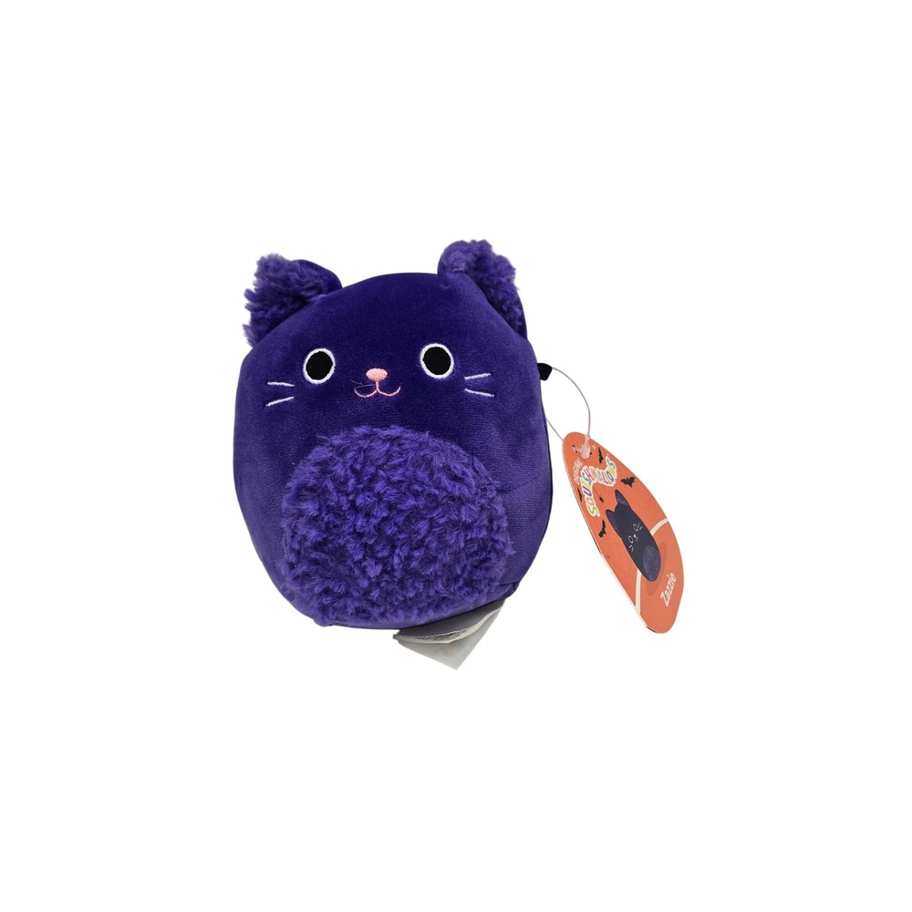 Squishmallows Zazzie the Purple Cat Halloween Plush Jazwares NWT